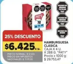 Paty - hamburguesa clásica