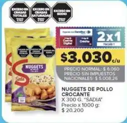 Carrefour Market Sadia - nuggets de pollo crocante oferta
