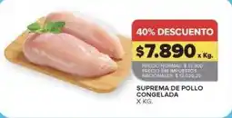 Carrefour Market Suprema de pollo congelada oferta