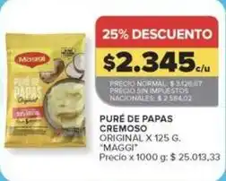 Carrefour Market Maggi - puré de papas oferta
