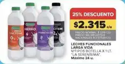 Carrefour Market La serenísima - leches funcionales larga vida oferta