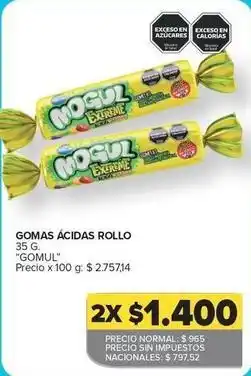 Carrefour Market Mogul - gomas ácidas rollo oferta