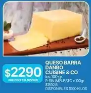 Supermercados Vea Queso barra danbo oferta