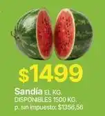 Supermercados Vea Sandía el kg oferta