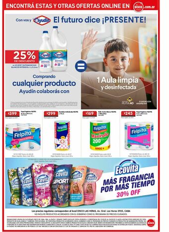 Disco Lavandina ayudin oferta