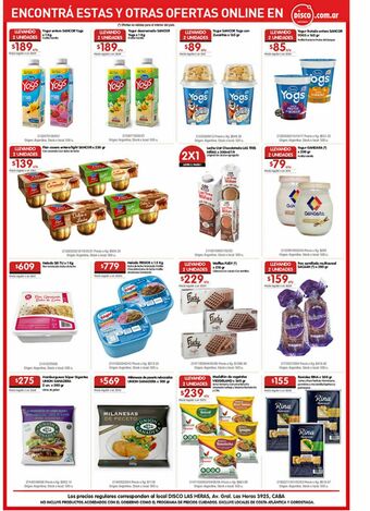Disco Yogur yogs oferta