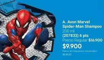 Avon - spider-man shampoo (207832)