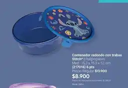 Avon Redondo - contenedor redondo con trabas stitch (217016) oferta