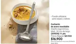 Avon Cucharón de acero inoxidable (209036) oferta