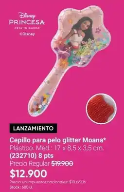 Avon Disney - cepillo para pelo glitter moana (232710) oferta