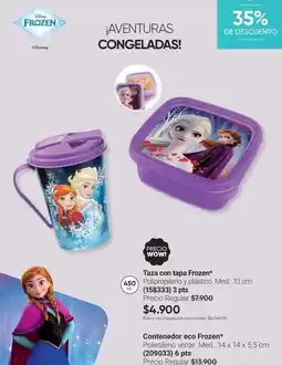 Avon Frozen - taza con tapa oferta