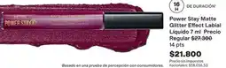 Avon Avon - power stay matte glitter effect labial líquido oferta