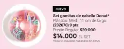 Avon Set gomitas de cabello donut* (232670) 9 pts oferta