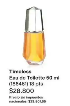 Avon Timeless - eau de toilette 50 ml (186461) oferta