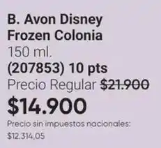 Avon Avon - disney frozen colonia (207853) oferta