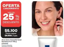 Avon Avon - mascarilla facial nutritiva 6 oferta