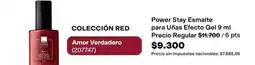 Avon Amor - power stay esmalte para uñas efecto gel 9 ml oferta