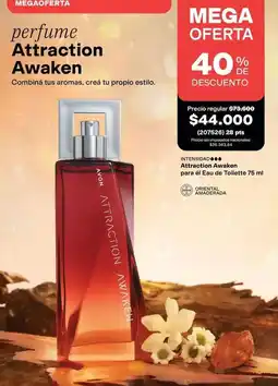 Avon Avon - attraction awaken eau de toilette 75 ml oferta