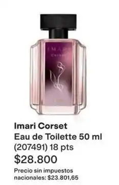 Avon Imari - corset eau de toilette 50 ml (207491) oferta