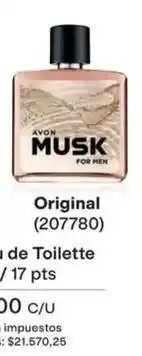 Avon Avon - musk for men (207780) oferta