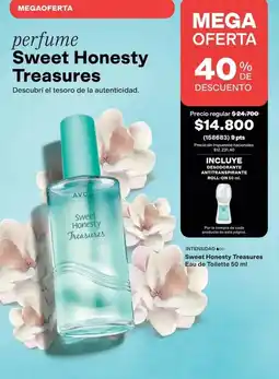 Avon Avon - sweet honesty treasures oferta