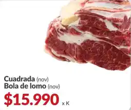 Supermercados Aiello Cuadrada bola de lomo oferta