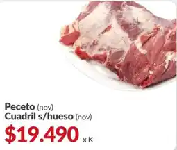 Supermercados Aiello Peceto cuadril s/hueso oferta