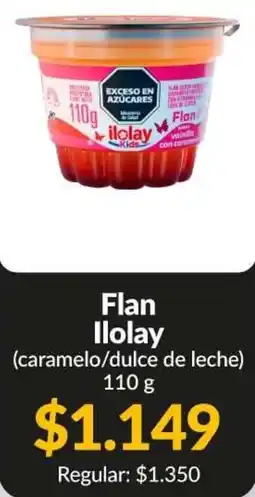 Supermercados Aiello Ilolay flan oferta
