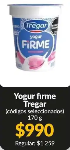 Supermercados Aiello Tregar yogur firme oferta