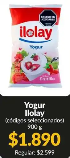 Supermercados Aiello Ilolay yogur oferta