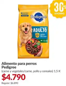 Supermercados Aiello Pedigree alimento para perros adulto oferta