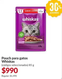 Supermercados Aiello Whiskas pouch para gatos oferta