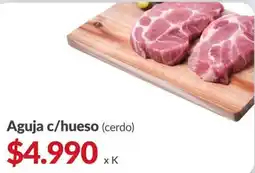 Supermercados Aiello Aguja c/hueso (cerdo) oferta