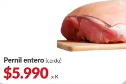 Supermercados Aiello Pernil entero (cerdo) oferta