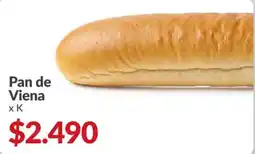 Supermercados Aiello Pan de Viena oferta