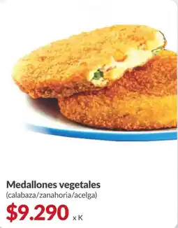 Supermercados Aiello Medallones vegetales oferta