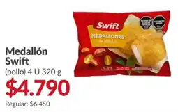 Supermercados Aiello Swift medallones de pollo oferta