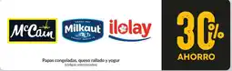 Supermercados Aiello McCain papas congeladas Milkaut queso rallado ilolay yogur oferta