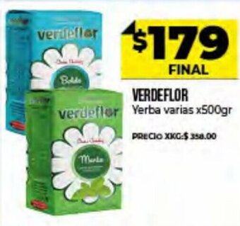 Supermayorista Vital Verdeflor Yerba Varias x 500 gr oferta