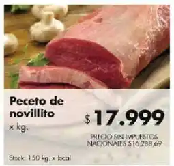 Disco Peceto de novillito oferta