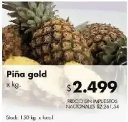 Disco Piña gold oferta