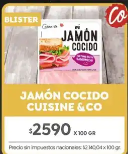 Jumbo Cuisine & Co jamón cocido oferta