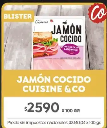 Cuisine & Co jamón cocido