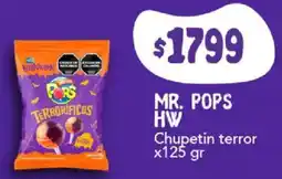 Nini Mayorista Mr. pops chupetin terror oferta