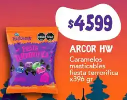 Nini Mayorista Arcor hw caramelos masticables fiesta terrorifica oferta
