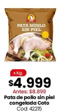 Coto Coto pata de pollo sin piel congelada oferta