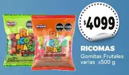 Nini Mayorista Ricomás gomitas frutales oferta
