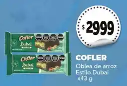 Nini Mayorista Cofler oblea de arroz estilo dubai oferta