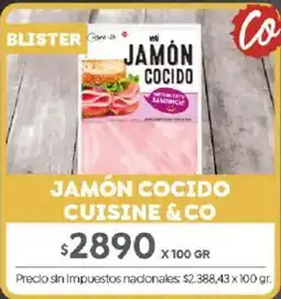Jumbo Cuisine & Co jamón cocido oferta