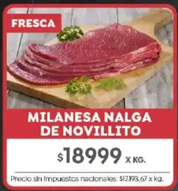Jumbo Milanesa nalga de novillito oferta